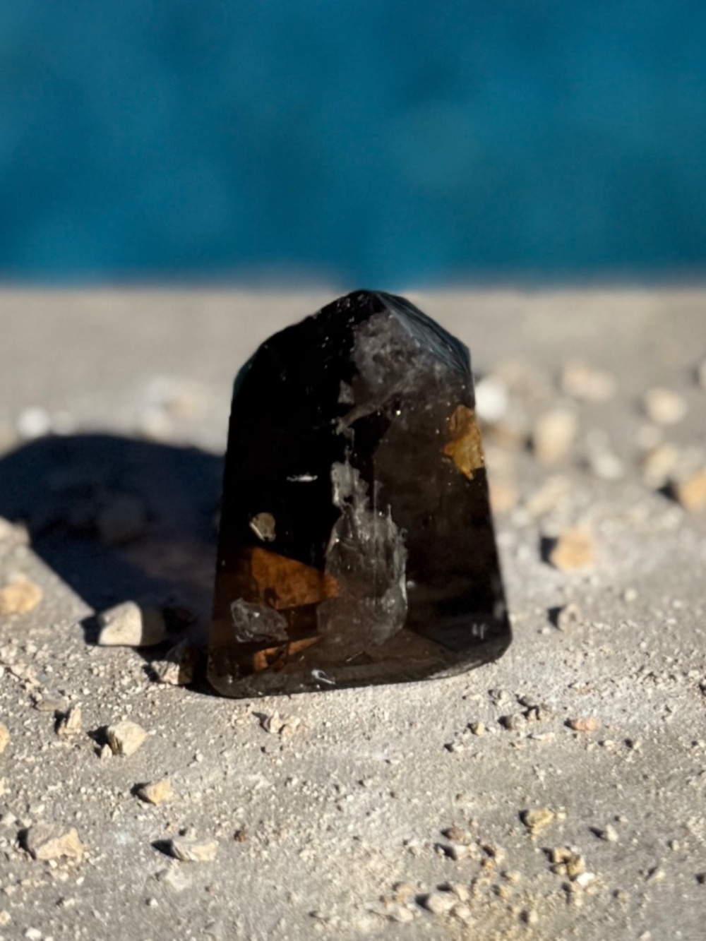 Colorado Dark Smoky Quartz Point Tower
